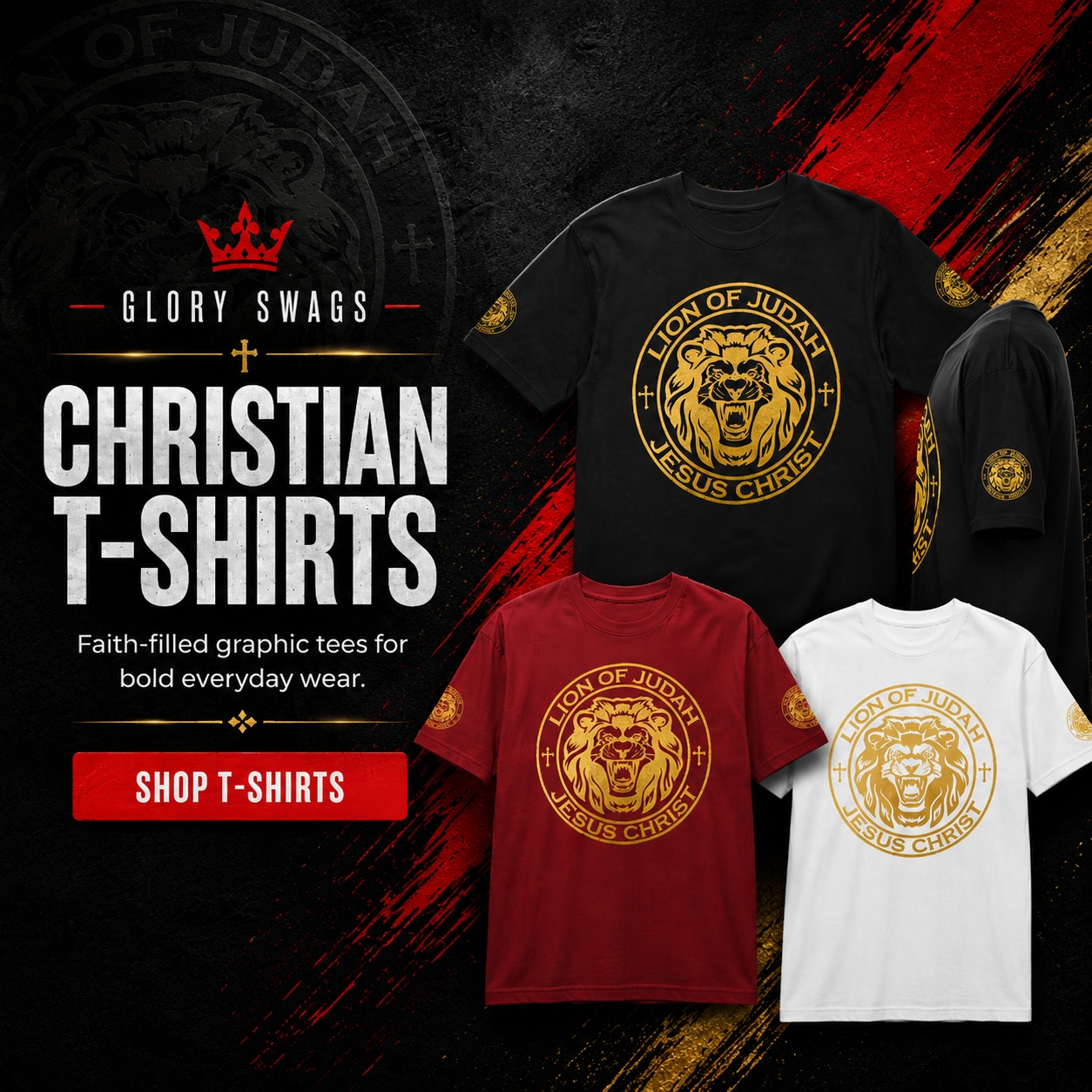 Glory Swags Christian T-Shirts collection