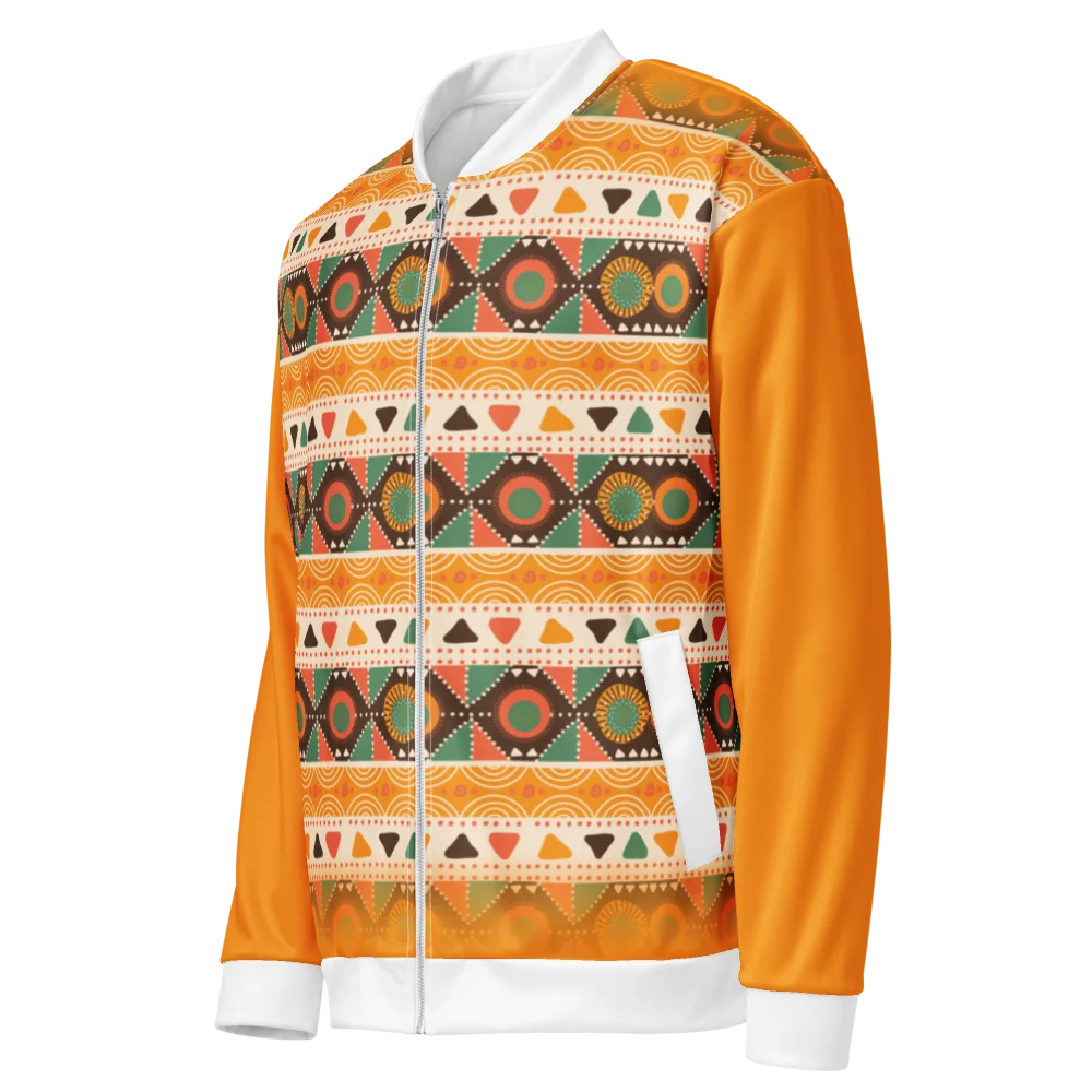 Yahwey Christian bomber jacket multicolor - alternate back view